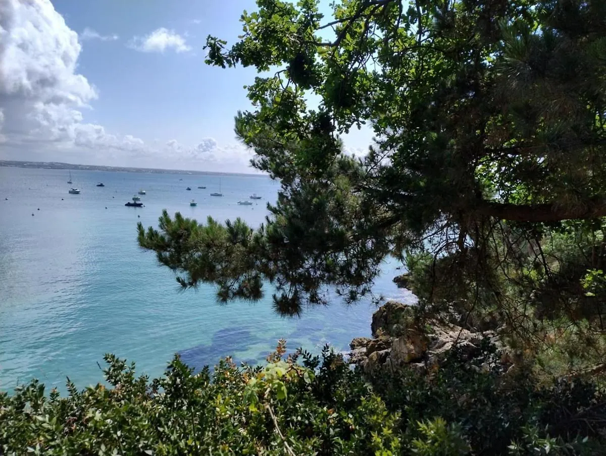Nyaraló Ty Carbon Proche Des Plages Fouesnant Franciaország